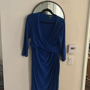 Used once, Ralph Lauren royal blue dress